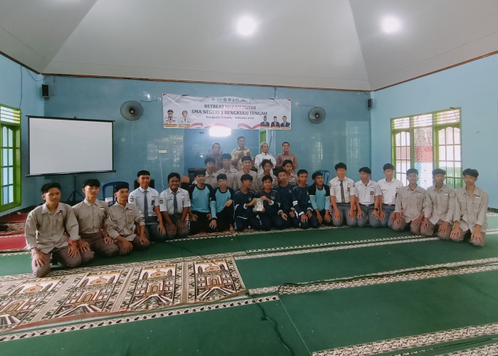Program Inisiasi Gubernur Helmi Hasan, 40 Pelajar SMAN 3 Bengkulu Tengah Ikuti Retret Merah Putih