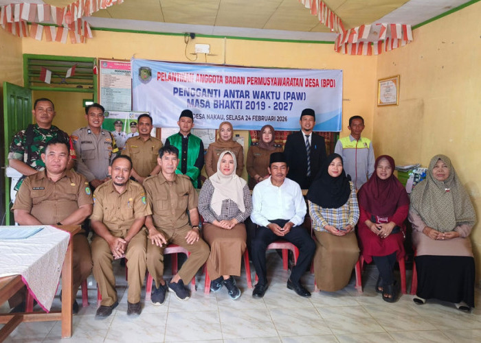 Gantikan Zulnaniingsi, Abdul Hamid Isi Kursi BPD Desa Nakau