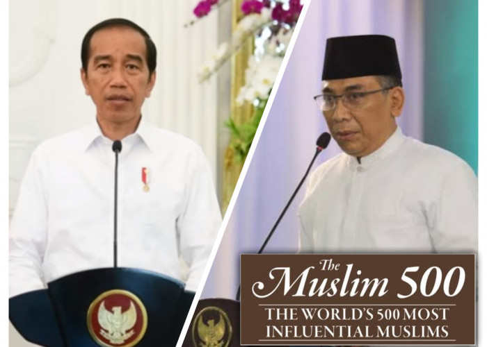 Presiden Jokowi dan Ketum PBNU Gus Yahya Masuk 20 Besar Tokoh Muslim Berpengaruh di Dunia 2024 Versi RISSC