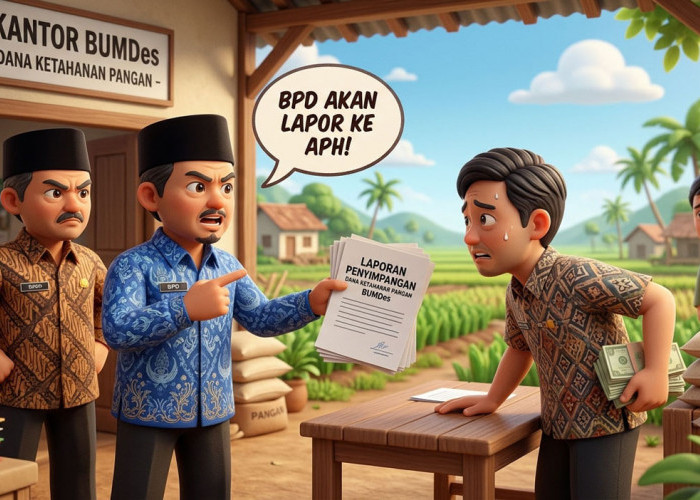 Dugaan Penyelewengan Uang Ketahanan Pangan, BPD Renah Semanek Ancam Lapor ke APH