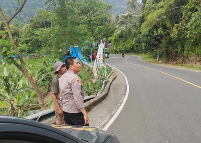 Antisipasi Pohon Tumbang, Polsek Taba Penanjung Intensif Patroli di Liku Sembilan