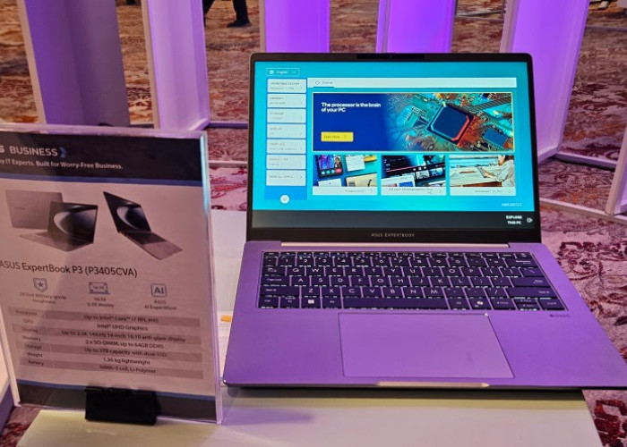 ASUS ExpertBook P3405CVA: Partner Cerdas Profesional di Era Digital dan AI