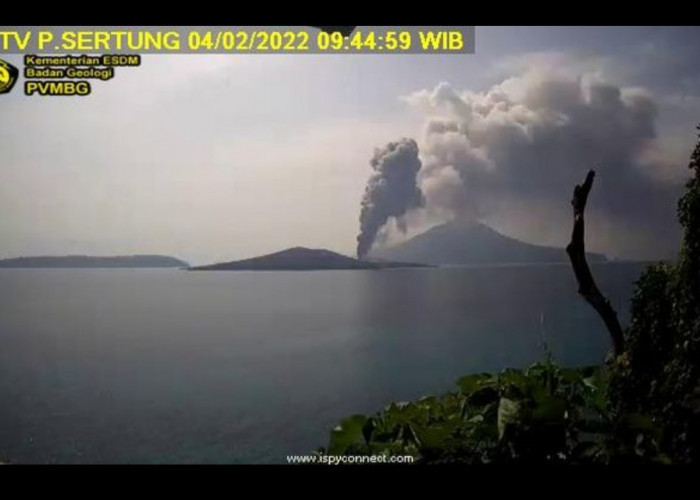 Gunung Anak Krakatau Batuk-Batuk, Kesaksian Nahkoda Kapal Bikin Merinding