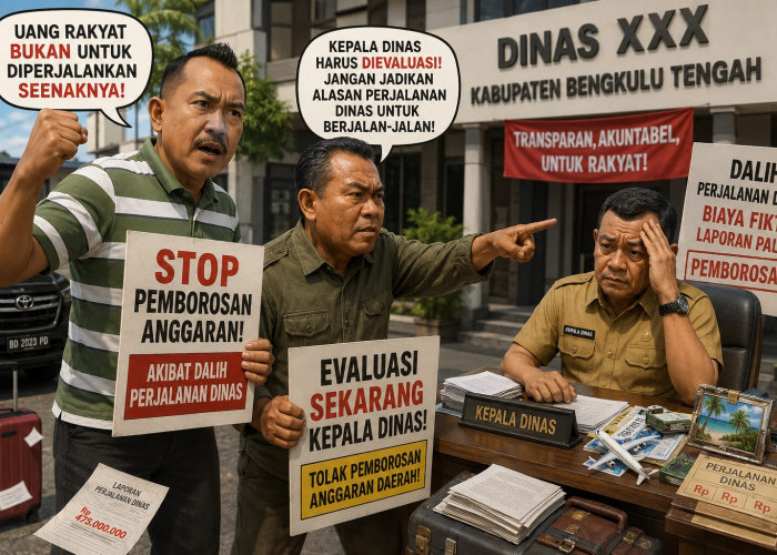 Wow! Jelang Lebaran Dinas Perpusip Ajukan Dinas Luar 10 Pegawai ke Hotel Bintang 4