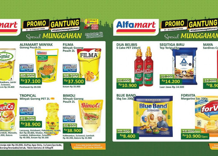 Katalog Promo JSM Alfamart Terbaru 22 Februari 2025, Diskon Spesial Munggahan!