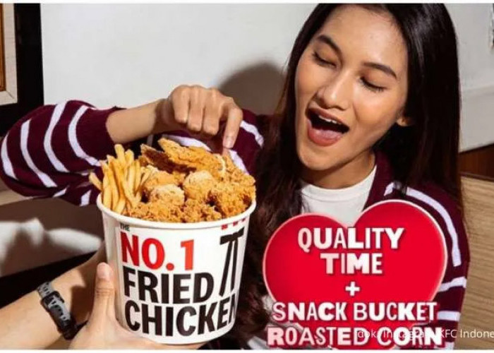 Ngemil Seru Bareng KFC! Snack Bucket Roasted Corn, Super Lengkap Mulai Rp 66.000-an