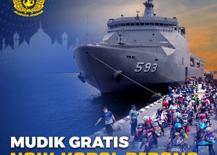 Mau Rasakan Sensasi Mudik Gratis Naik Kapal Perang TNI AL? Buruan Daftar, Cek Syarat dan Ketentuan di Sini