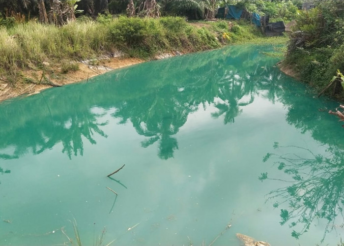 Danau Biru di Bengkulu Tengah Berpindah Tempat Bikin Heboh, Camat Pondok Kelapa Pesan Begini 