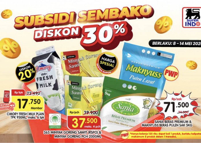 Promo Superindo Subsidi Sembako: Belanja Hemat, Dompet Aman!