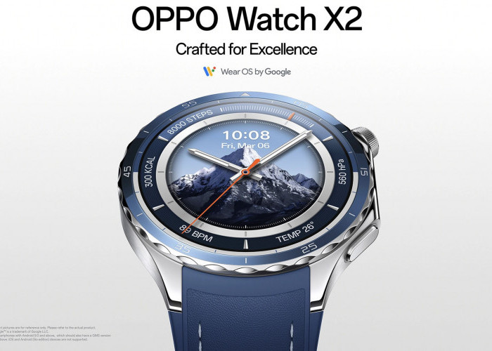 Smartwatch Premium Oppo Watch X2 Resmi Meluncur di Indonesia, Intip Harga dan Spesifikasinya
