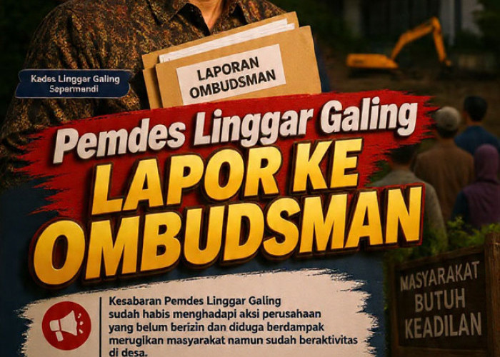Pemdes Linggar Galing Siapkan Laporan ke Ombudsman RI