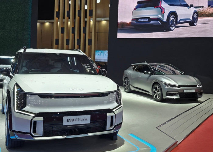 Kia EV6 GT-Line & EV9 GT-Line Hadir di IIMS 2025, Tawarkan Jarak Tempuh hingga 500 Km Sekali Pengisian