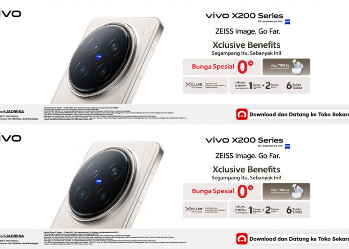Upgrade Gaya Hidup Tanpa Bikin Kantong Jebol! Cek Simulasi Cicilan HP VIVO X200 Series dengan Bunga 0%
