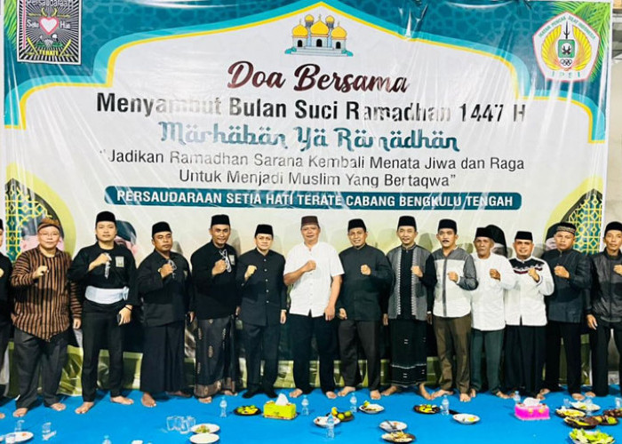 Sambut Ramadan 1447 H, PSHT Bengkulu Tengah Gelar Doa Bersama dan Sholawatan