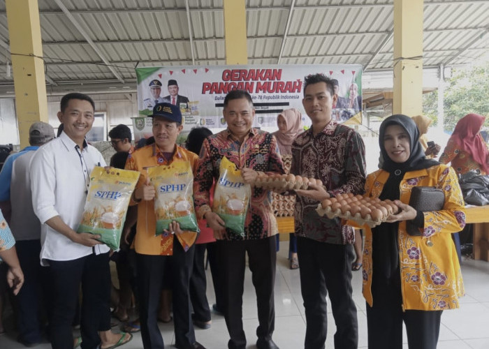 Dihadiri Sekda Rachmat, Gerakan Pasar Murah Dinilai Mampu Jaga Stabilitas Harga Pangan di Bengkulu Tengah