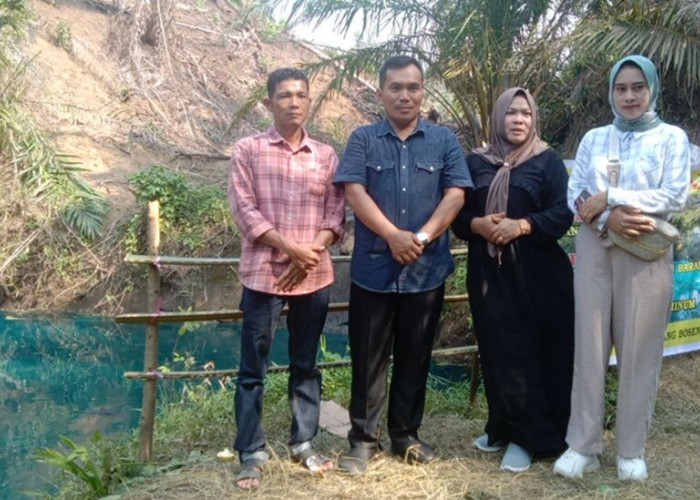 Viral Danau Biru di Talang Boseng, Kadis Pariwisata Sebut Mutiara Tersembunyi di Tengah Kebun Sawit