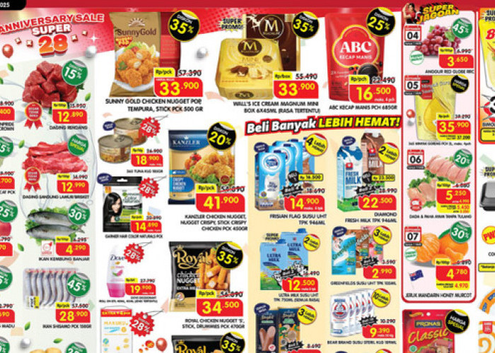 Katalog Promo JSM Superindo 4-7 September 2025, Diskon Spesial Hari Pelanggan Nasional!