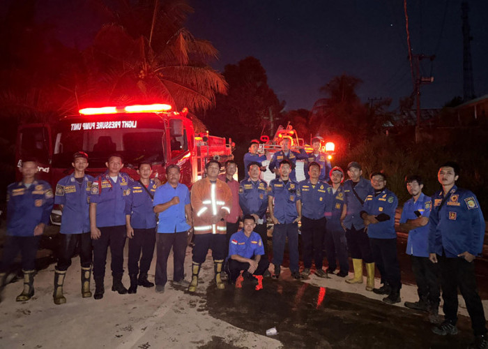 Diduga Berasal dari Lampu Kaleng, Rumah Petani di Kelindang Atas Ludes Terbakar Tengah