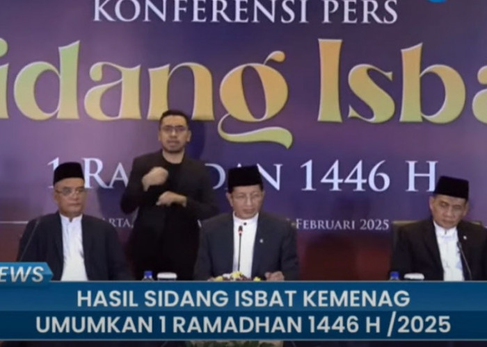 Sidang Isbat: 1 Ramadan Ditetapkan Jatuh Pada Sabtu 1 Maret