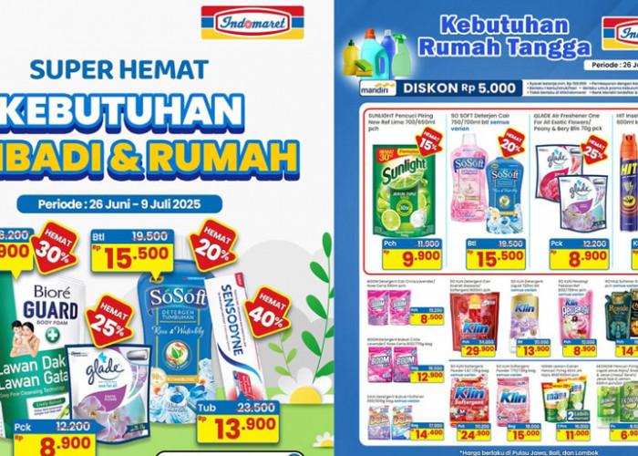 Belanja Hemat! Intip Katalog Promo JSM Indomaret Terbaru Edisi 27–29 Juni 2025