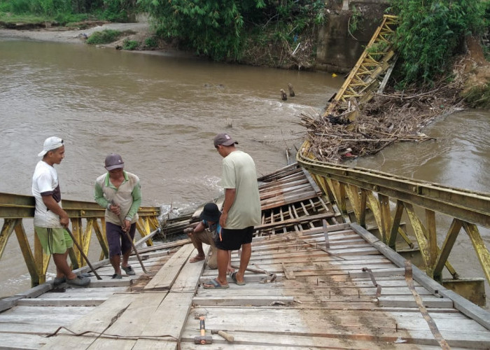 Penanganan Jembatan Ambruk, Pj Sekda: Tunggu Intruksi Pj Bupati