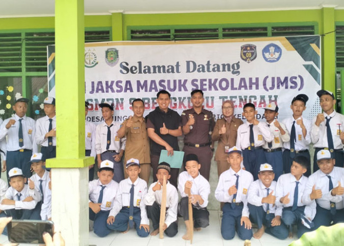 Program JMS Hadir di SMPN 9 Bengkulu Tengah, Pelajar Dapat Edukasi Hukum Sejak Dini