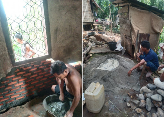 Korban Terdampak Gempa di Sekayun Terbantu, Renovasi Rumah Suana Hampir Rampung