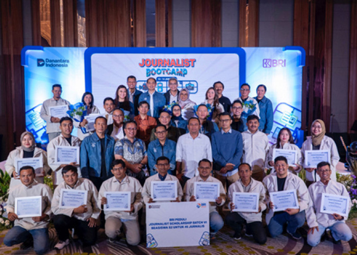 Dukung Insan Pers yang Berkualitas, BRI Fellowship Journalism 2025 Kukuhkan 45 Jurnalis Penerima Beasiswa