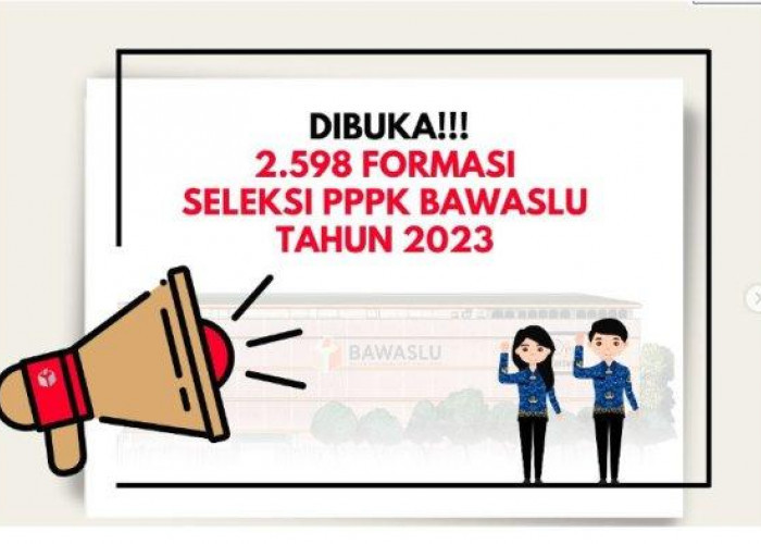 LENGKAP! Daftar Gaji Calon PPPK Bawaslu 2023, Terendah Rp5,4 Juta, Tertinggi Rp6,9 Juta