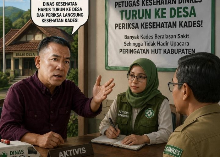 Tak Hadiri Upacara HUT Banyak Kades Beralasan Sakit, Petugas Kesehatan Diminta Turun ke Desa