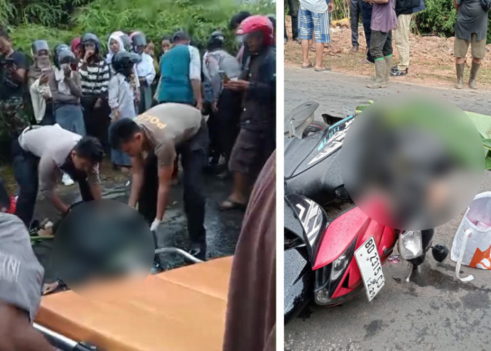 Pulang Bertugas, Nakes Puskesmas Tanjung Dalam Jadi Korban Laka Maut di Pondok Kubang