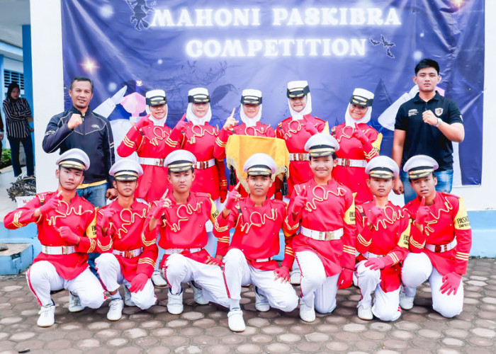 Ukir Prestasi Membanggakan, SMPN 1 Bengkulu Tengah Raih Juara 2 di Mahoni Paskibra Competition