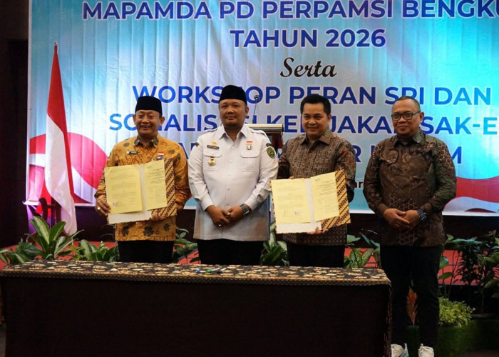 Selamat! Dirut Perumda Tirta Rafflesia Movizar Apriandi Jabat Ketua PD PERPAMSI Provinsi Bengkulu