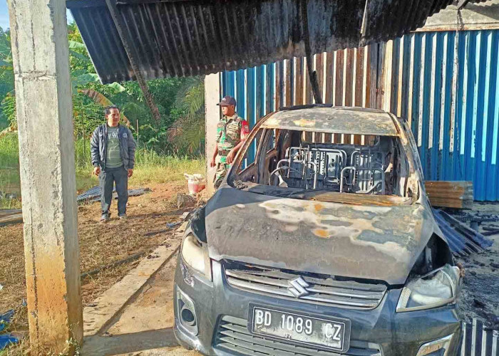 Mobil Milik Karyawan Swasta Ini Diduga Dibakar OTD, Polisi Temukan