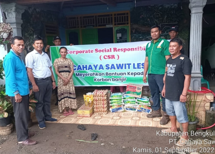 60 Paket Sembako Bantuan PT. CSL Disalurkan