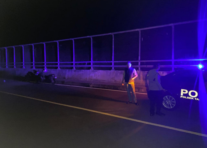 Polsek Talang Empat Bubarkan Balap Liar di Perbatasan Desa, Remaja Kocar-kacir