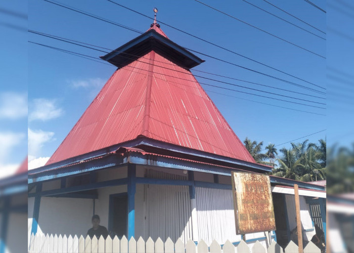 Dikabarkan akan Dikunjungi Menteri Kebudayaan, Masjid Bersejarah Al Ikhlas Padang Betuah Rampung Direnovasi