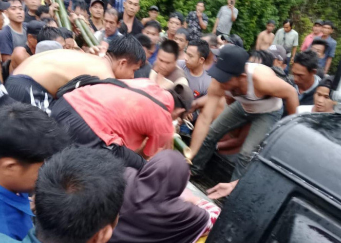 BREAKINGNEWS: Hilang Diduga Hanyut Kurang Lebih 24 Jam, IRT Warga Lubuk Unen Ditemukan Tak Bernyawa