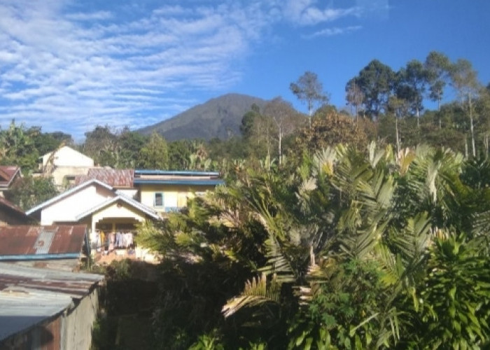 WASPADA! Gunung Dempo Erupsi, PVMBG Imbau