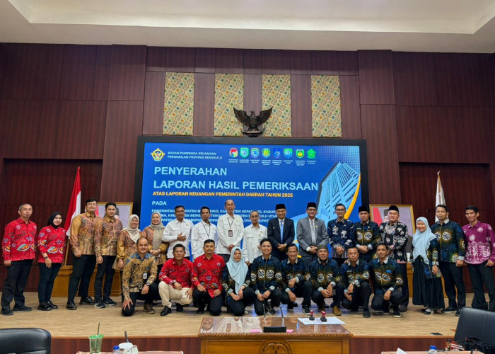 Selamat, Pemkab Bengkulu Tengah Kembali Raih Opini WTP dari BPK RI