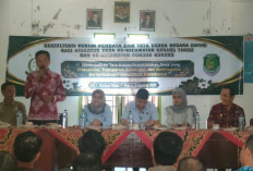 Sosialisasi Hukum Tingkat Kecamatan Karang Tinggi dan Pondok Kubang Hadirkan APH, Camat: Tidak Dipungut Biaya