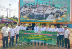 PT Bio Nusantara Teknologi Hibahkan Rp2 Miliar untuk Masjid Agung Bengkulu Tengah