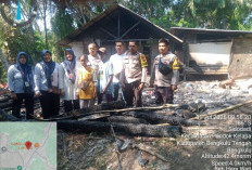 Diduga Korsleting Listrik, Dua Rumah Warga Sidodadi Ludes Terbakar, Kerugian Capai Rp90 Juta
