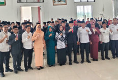 53 Kepala Sekolah di Bengkulu Tengah Resmi Dilantik, Bupati Rachmat Riyanto Tegaskan Pembenahan Administrasi