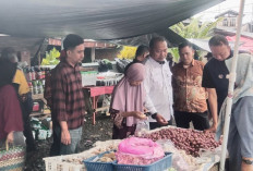 Sidak Pasar Karang Tinggi dan Taba Penanjung, Harga Cabai hingga Daging Masih Stabil