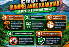Erupsi Gunung Anak Krakatau, Bupati Bengkulu Tengah Imbau Warga Pesisir Tingkatkan Kewaspadaan
