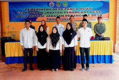 5 Perangkat Desa Panca Mukti Dilantik, Kades Tegaskan Peningkatan Pelayanan Masyarakat