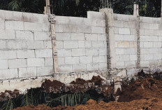 Pembangunan Gedung KDKMP Linggar Galing Diduga Mangkrak, Pondasi Longsor dan Pekerja Menghilang