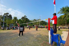 16 Tim Antar Desa Ramaikan Turnamen Voli Semidang Lagan, Camat: Ini Murni Inisiatif Masyarakat