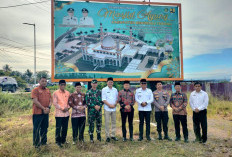Pembangunan Masjid Agung Bengkulu Tengah Berlanjut, Tahap Kedua Fokus Pemasangan Kolom Tiang
